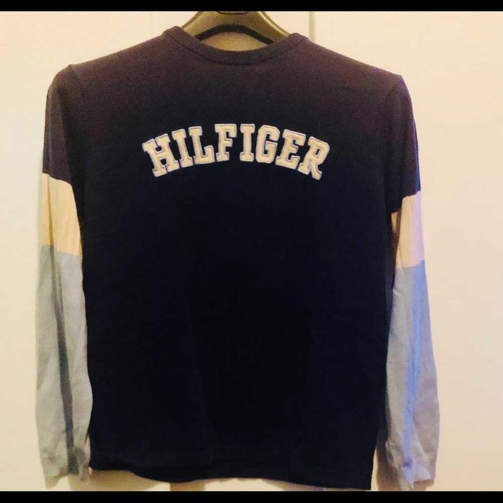 Vintage 90sTommy Hilfiger CrewNeck Full Spell Out.